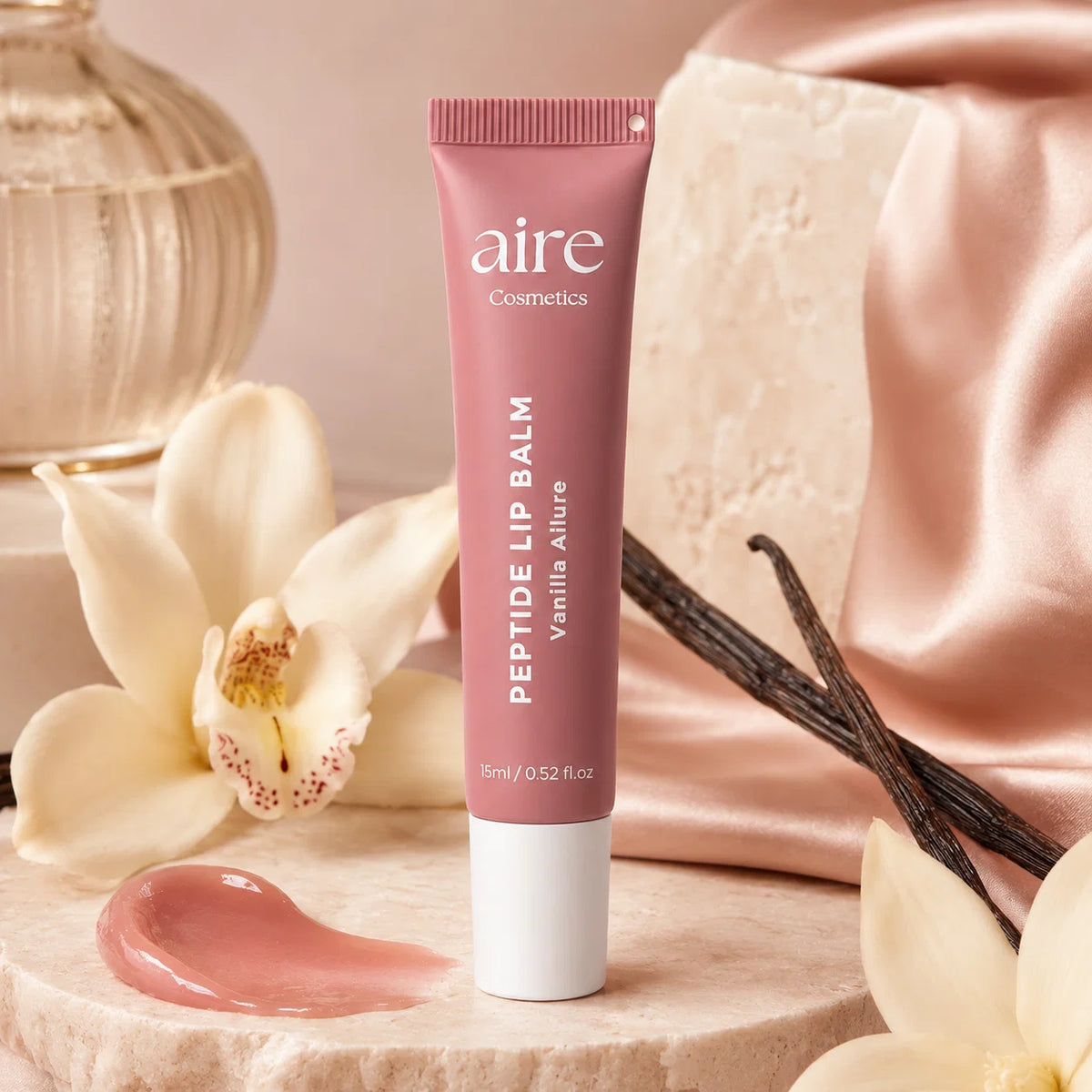 Aire Cosmetics Peptide Lip Balm Vanilla Allure 15ml