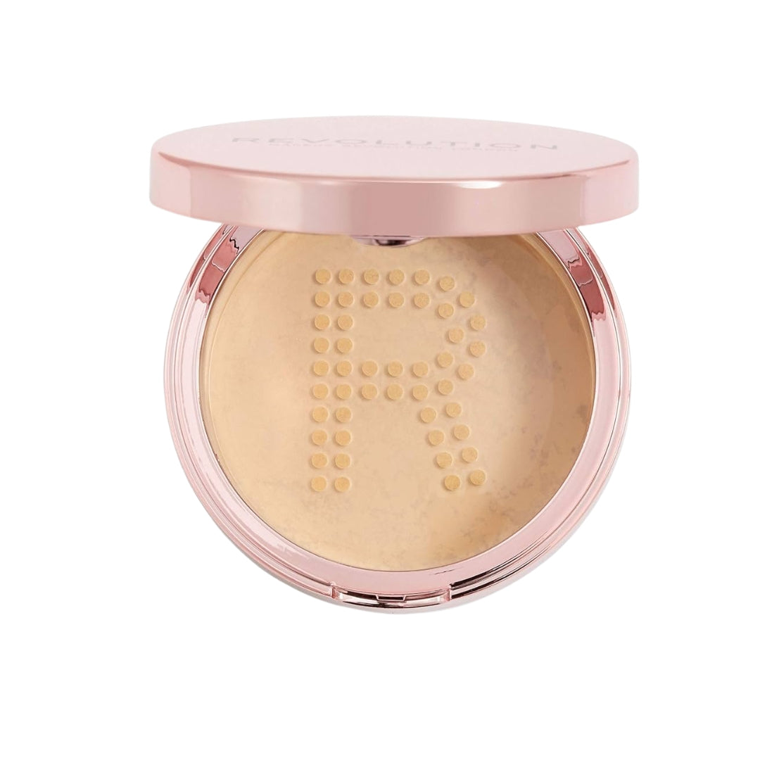Revolution Conceal and Fix Loose Setting Powder Medium Yellow 13g