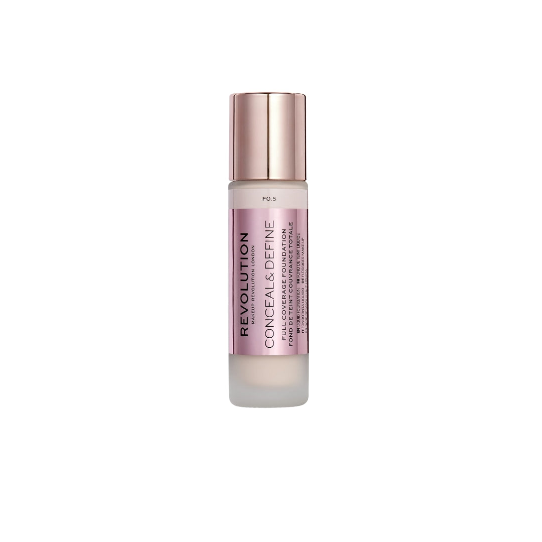 Makeup Revolution Conceal & Define Foundation F0.5 23ml