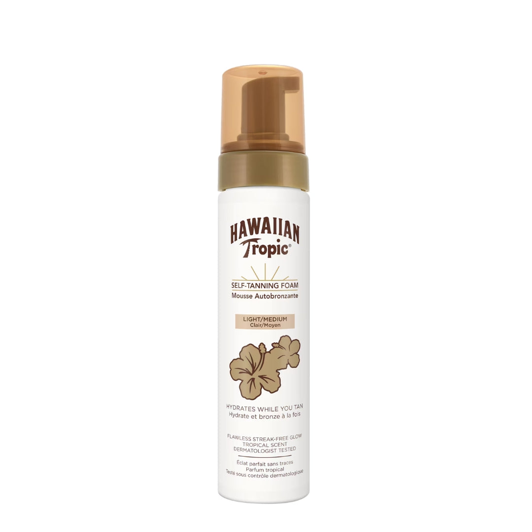 Hawaiian Tropic Self-Tanning Foam Light/Medium 200ml