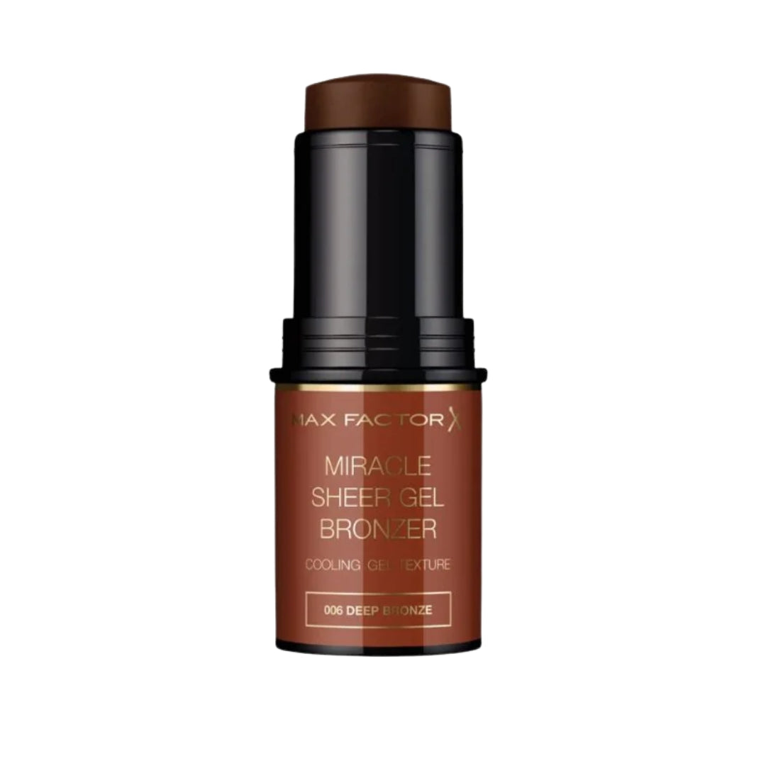 Max Factor Miracle Sheer Gel Gel Bronzer Stick 006 Deep Bronze 8g