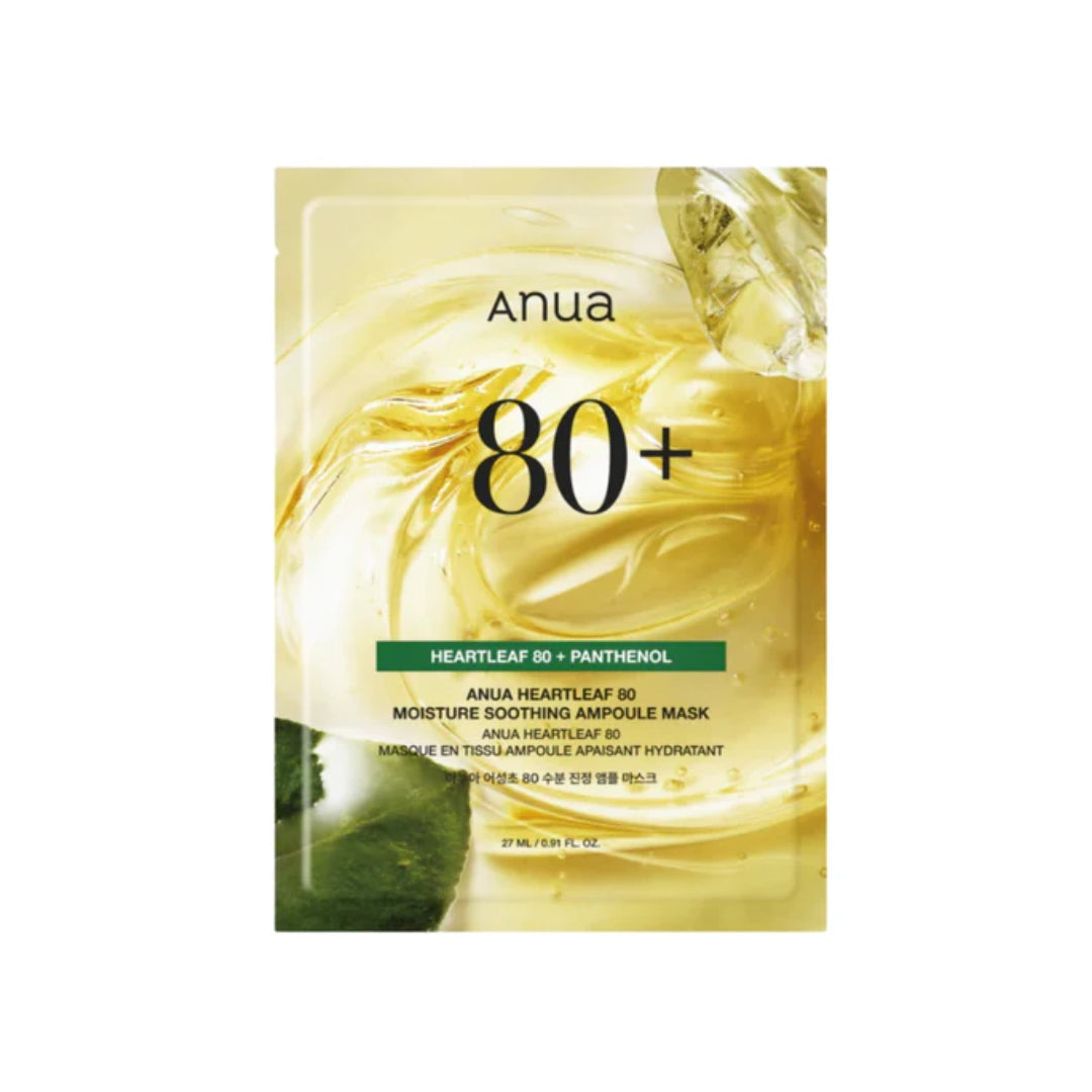 Anua Heartleaf - 80% Moisture Soothing Ampoule Mask 1 st.