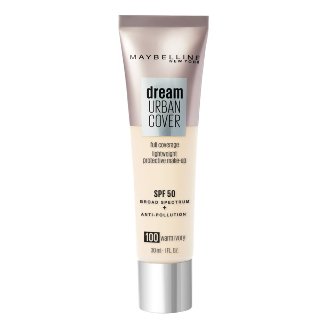 Maybelline Dream Urban Cover Foundation 100 Warm Ivory 30ml