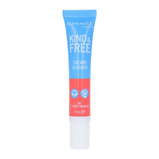 Rimmel Kind & Free Creamy Blusher 002 Flushed Tangerine 15ml