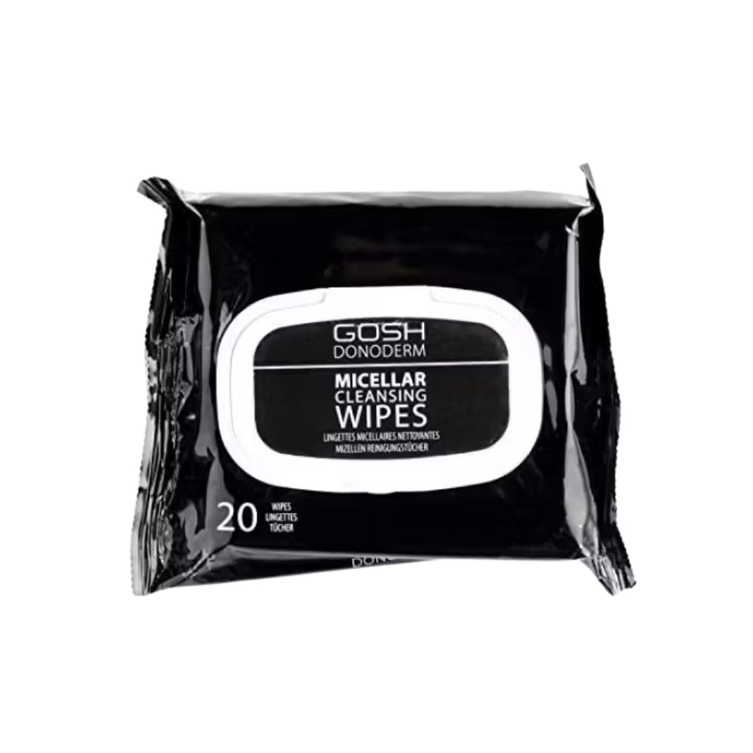 GOSH Donoderm Micellar Cleansing Wipes - 20stk