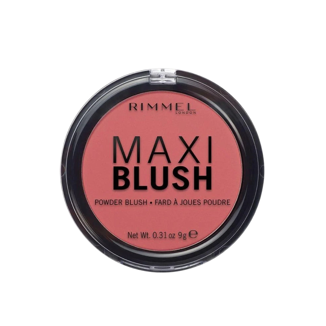 Rimmel London Maxi Blush Pigmented Powder Blusher 9g