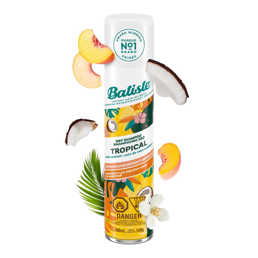 Batiste Tropical Dry Shampoo 200ml