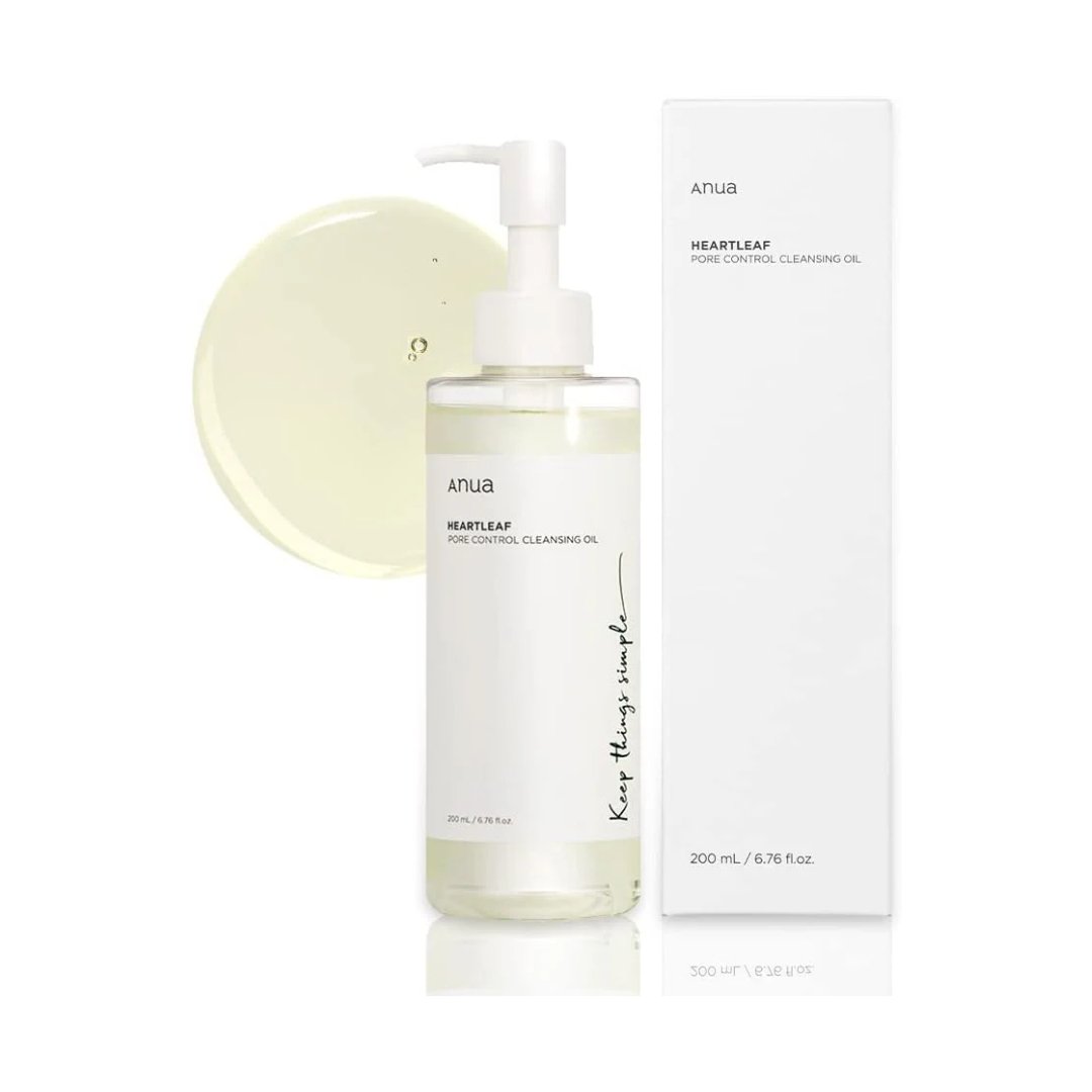 ANUA - Heartleaf Pore Control Cleansing Oil 200ml - Makeup lagersalg