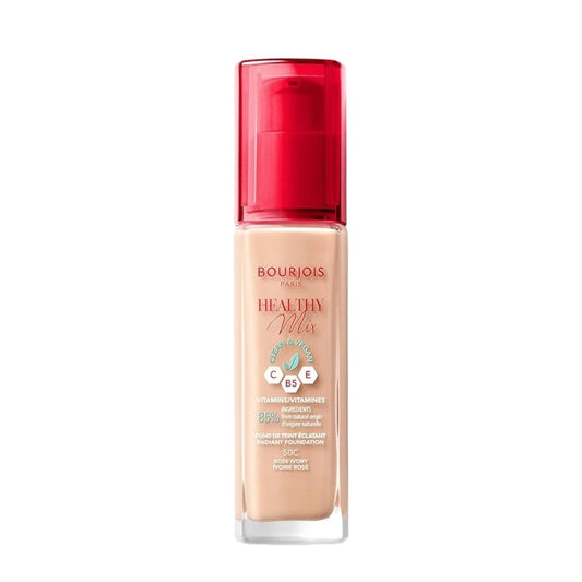 Bourjois Healthy Mix Clean & Vegan Foundation 50 Rose Ivory 30ml - Makeup lagersalg