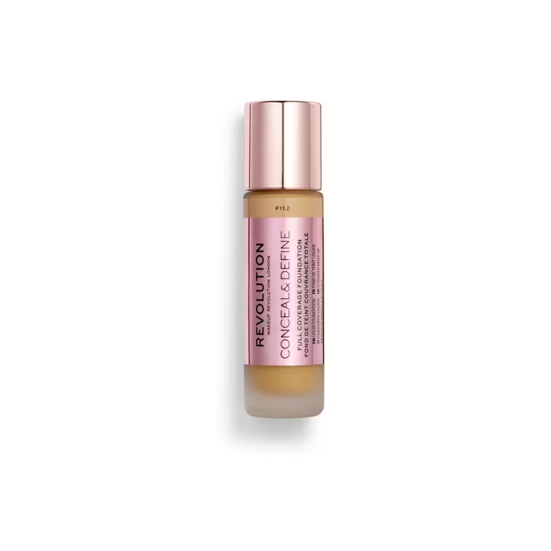 Makeup Revolution London Conceal & Define Foundation Cover Makeup F4.5 – 23ml - Makeup lagersalg