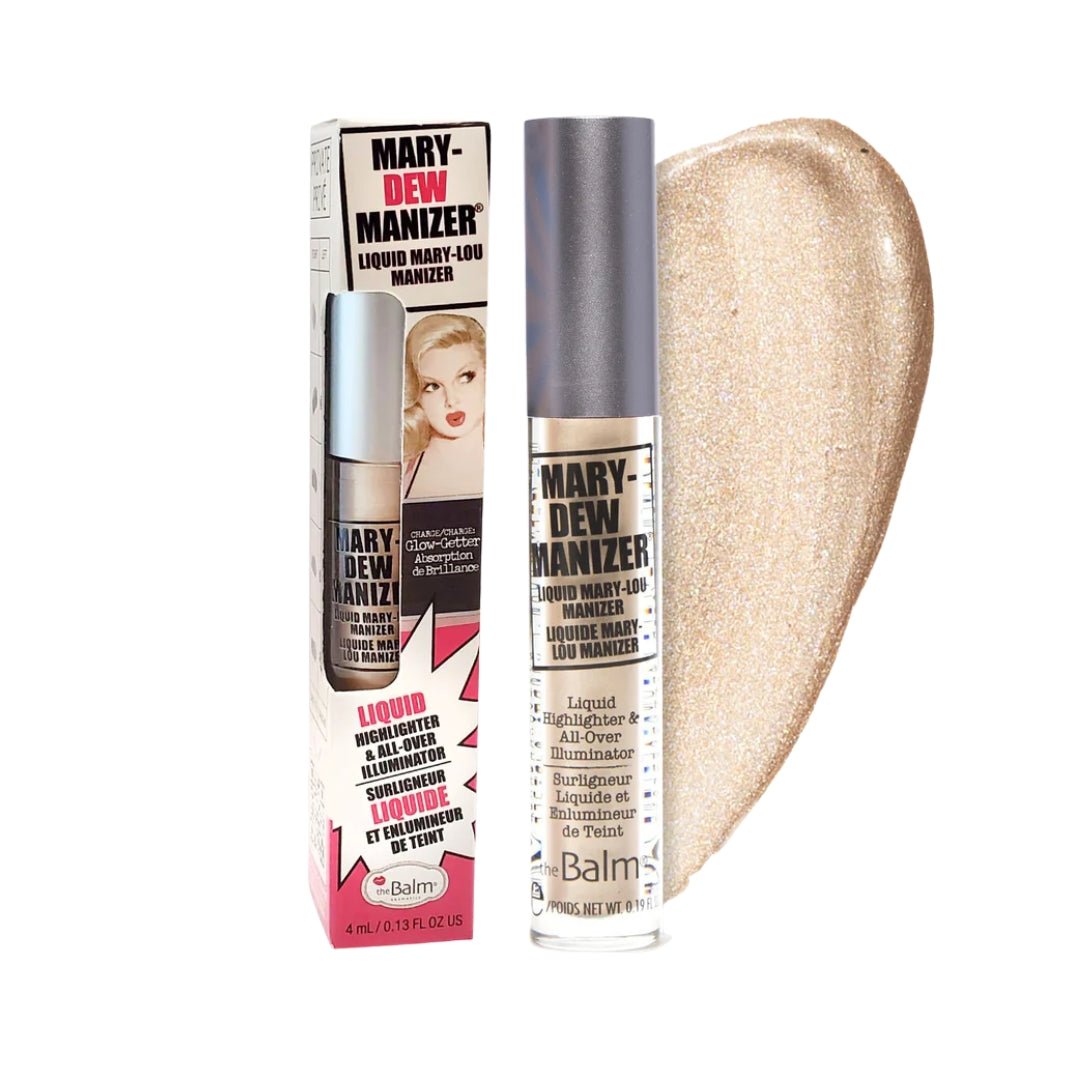 Mary Dew Manizer Liquid Highlighter by The Balm for Women 0.13 Oz