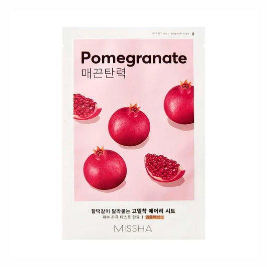 Missha Airy Fit Sheet Mask Pomegranate - Makeup lagersalg