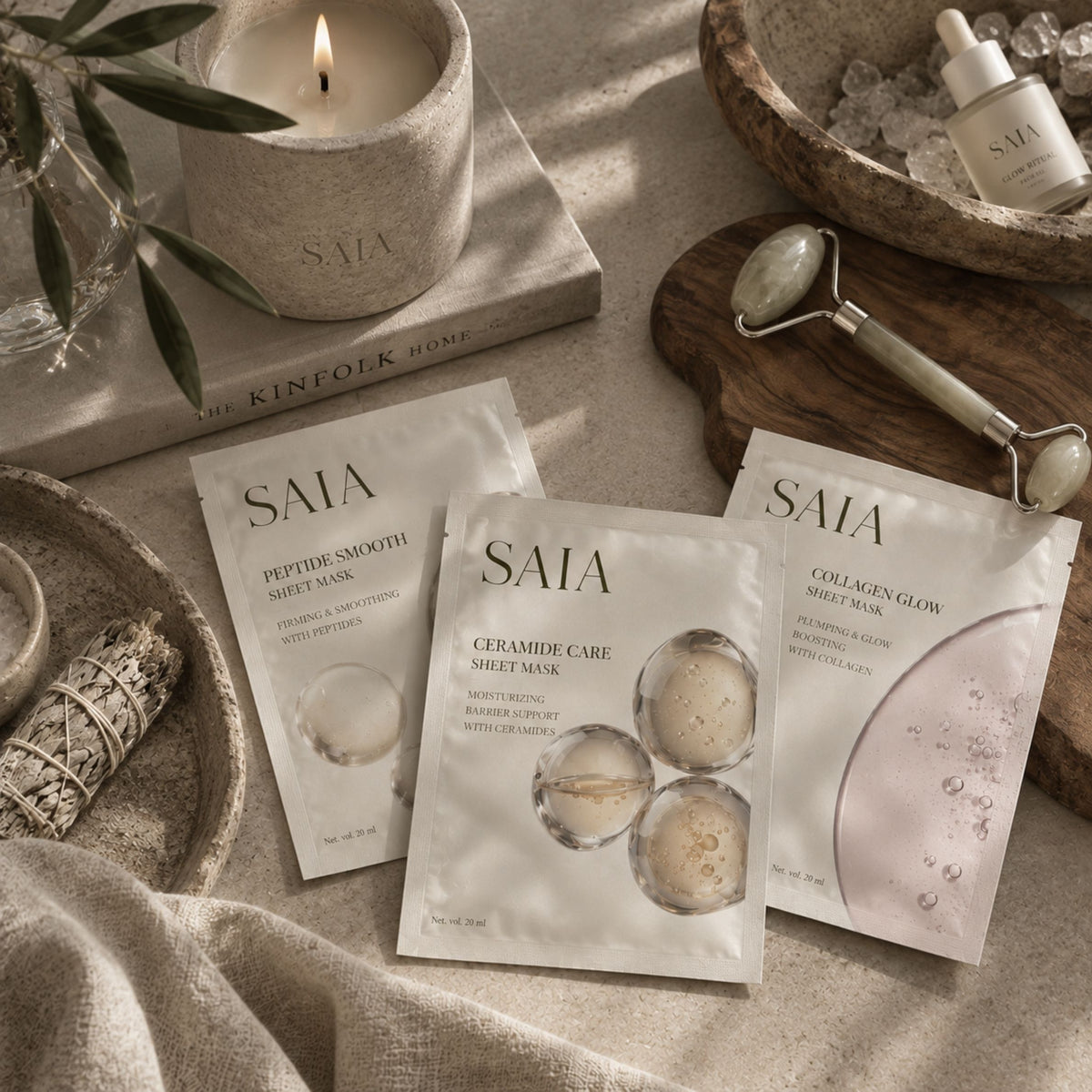 Saia Skin Ceramide Sheet Mask 20ml