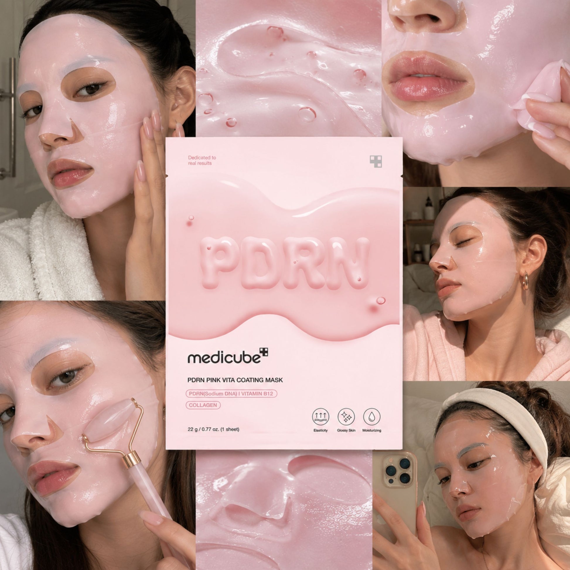 Medicube PDRN Pink Vita Coating Mask