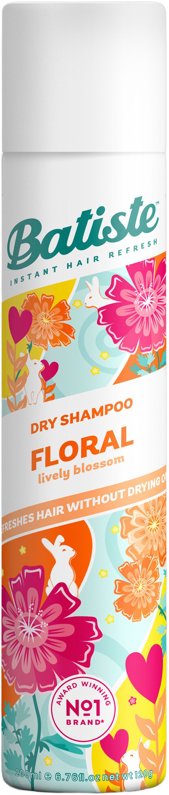 Batiste Dry Shampoo Bright & Lively Blossom 200ml
