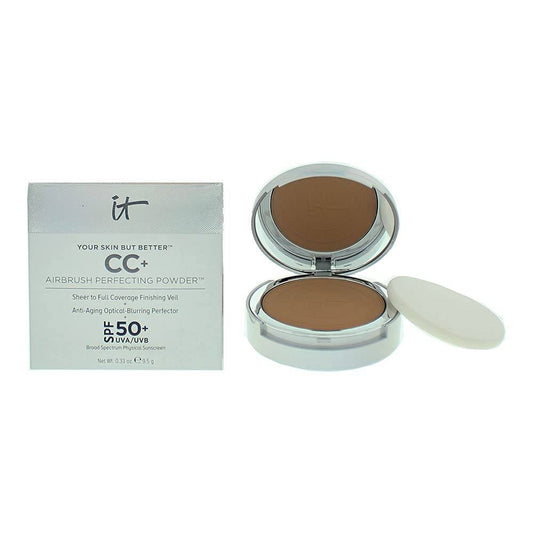 IT Cosmetics Your Skin But Better CC+ Airbrush Perfecting Powder SPF 50+ Rich