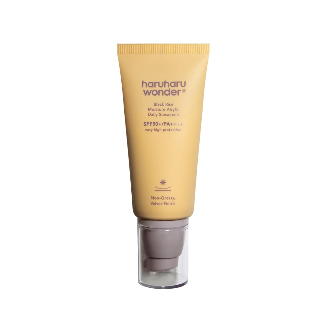 Haruharu Wonder Black Rice Moisture Airyfit Daily Sunscreen Spf50 Pa 50 Ml