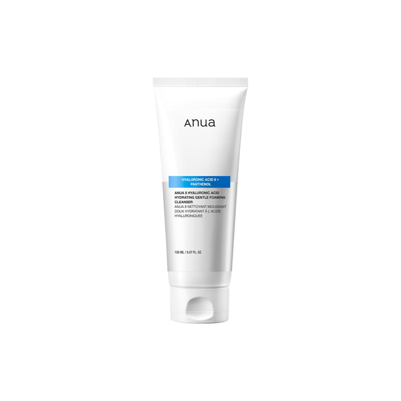 Anua – 8+ Hyaluronic Acid Hydrating Gentle Foaming Cleanser
