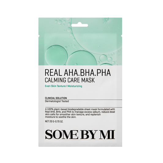 Some By Mi Real Care Mask AHA BHA PHA Calming