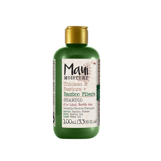 Maui Moisture Thicken & Restore Bamboo Fiber Shampoo 100ml