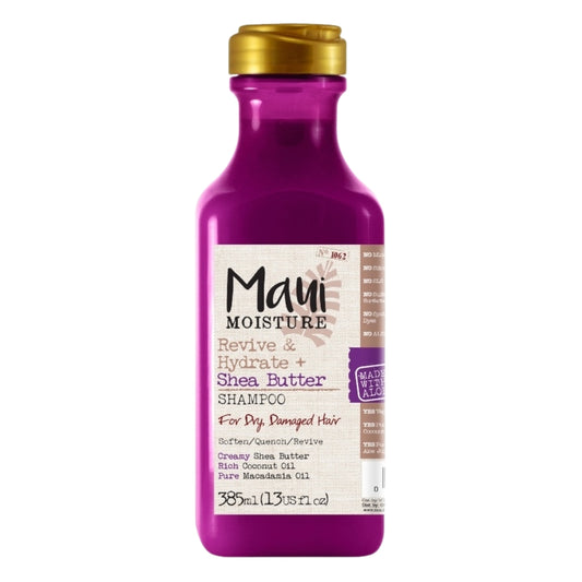 Maui Moisture Shea Butter Shampoo for Dry Damaged Hair 385ml