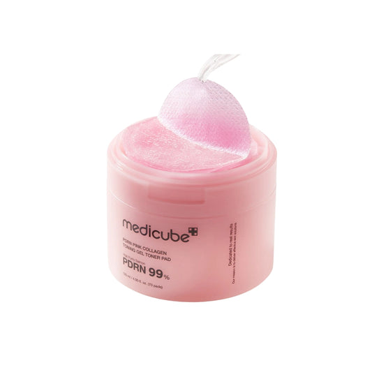 PDRN PINK COLLAGEN TONING GEL TONER PAD 70ea