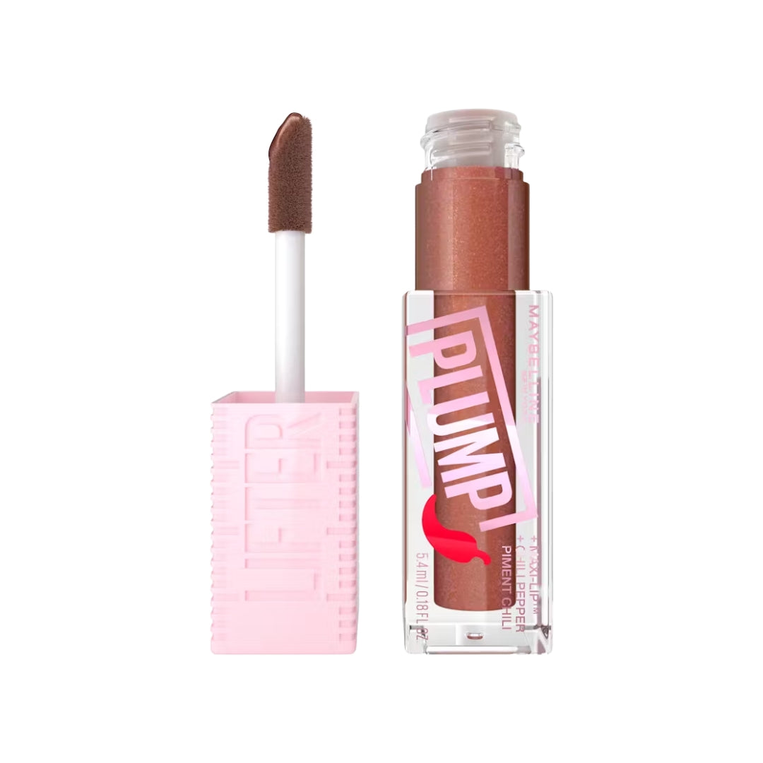 Maybelline New York Lifter Plump Lip Gloss Lasting Plump Heated Formula