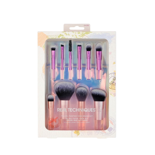 Real Techniques Travel Fantasy Mini Brush Kit Makeup Brushes for Eyeshadow