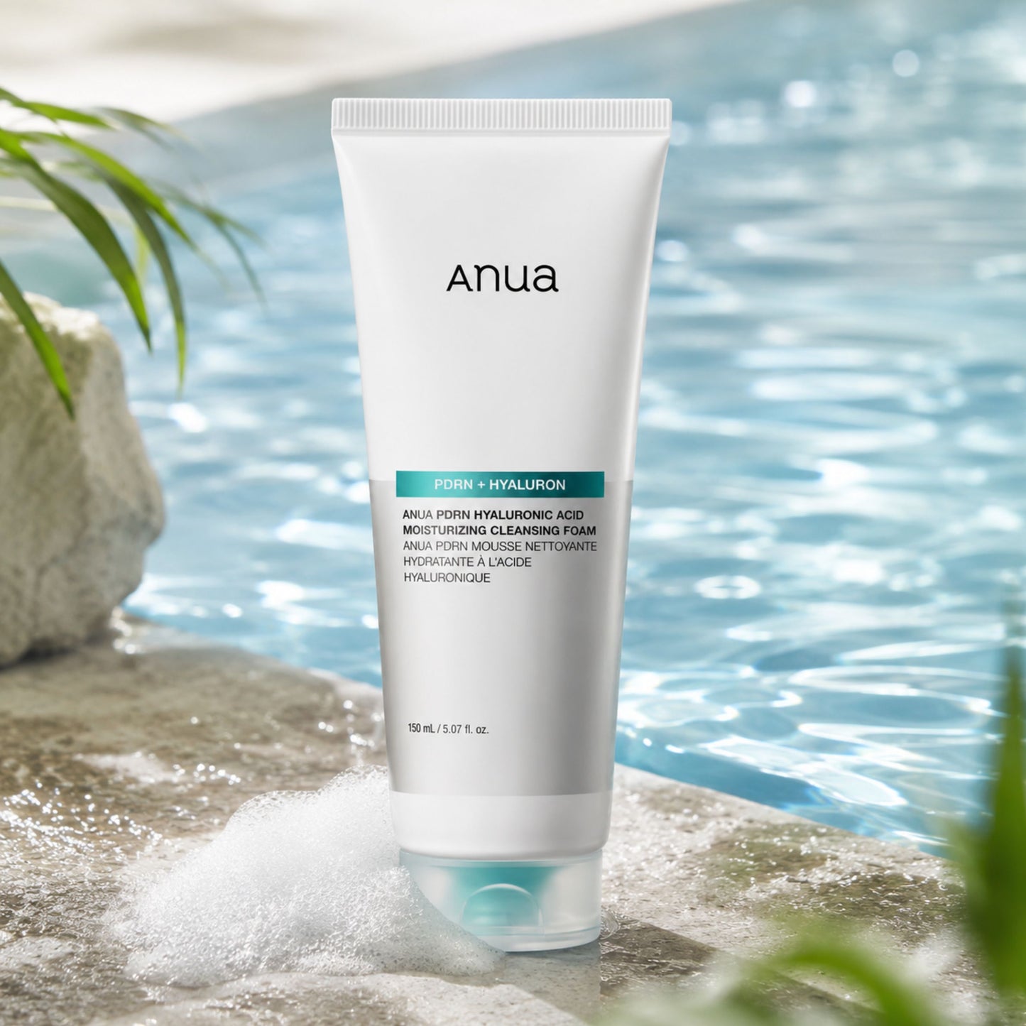 Anua Pdrn Hyaluronic Acid Moisturizing Cleansing Foam 150ml