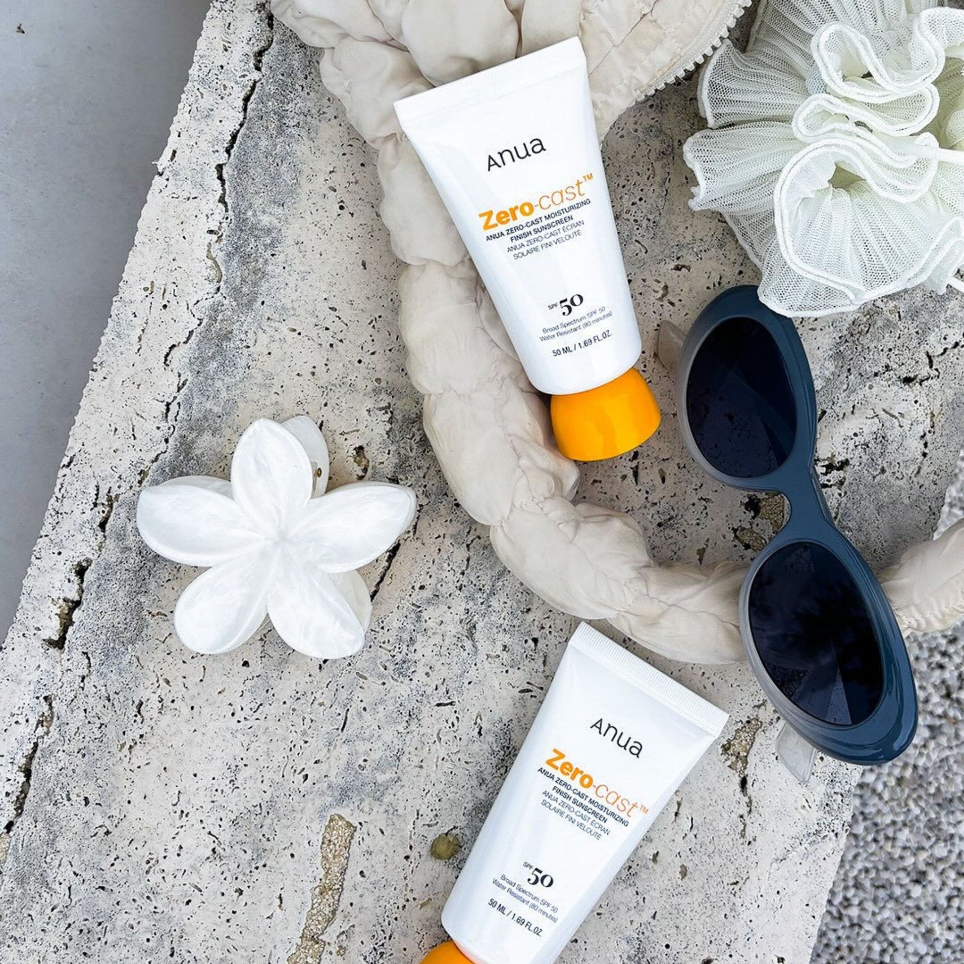 Anua ZeroCast Moisturizing Finish Sunscreen 50 ml