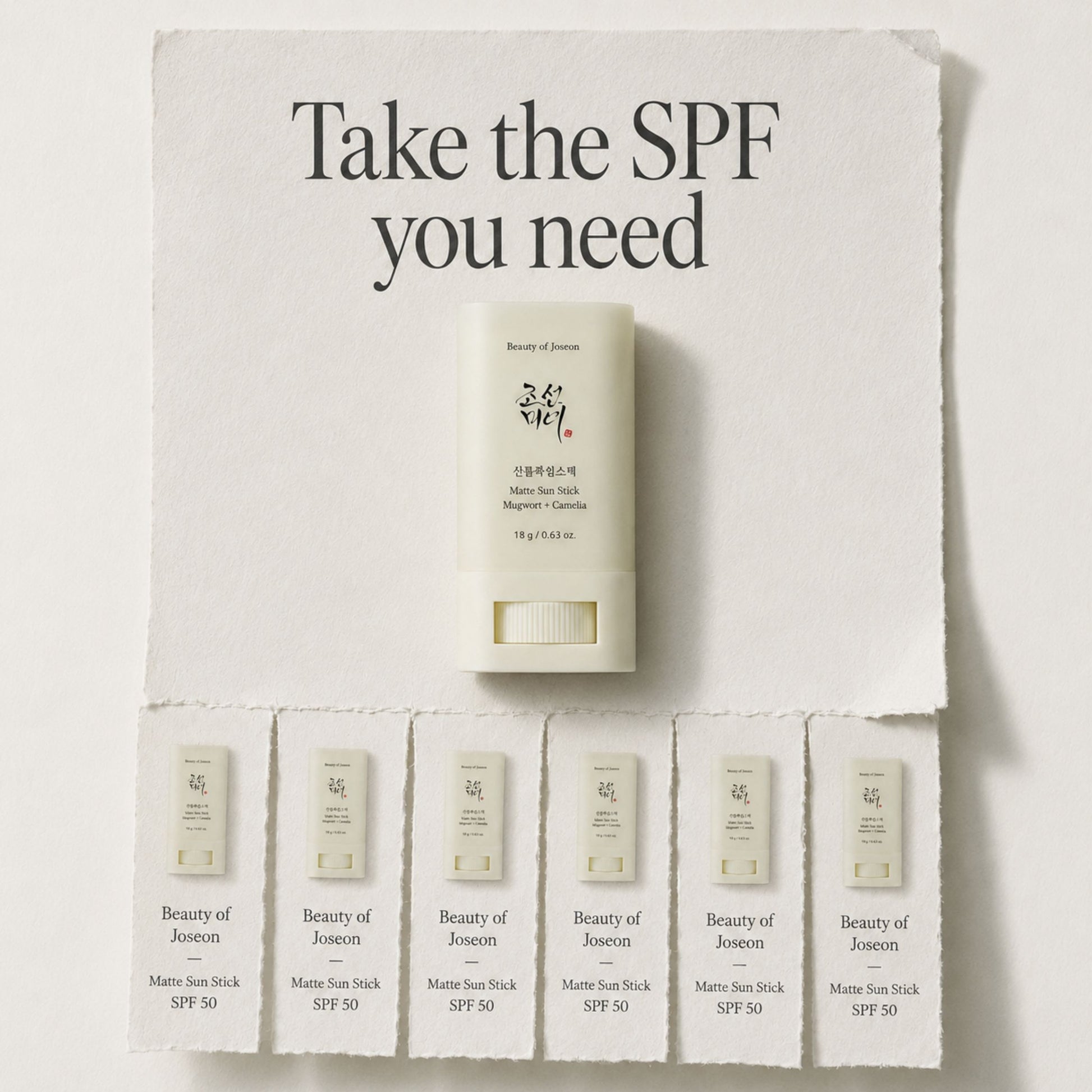 Beauty Of Joseon Matte Sun Stick Mugwort Camelia 18 G Spf 50