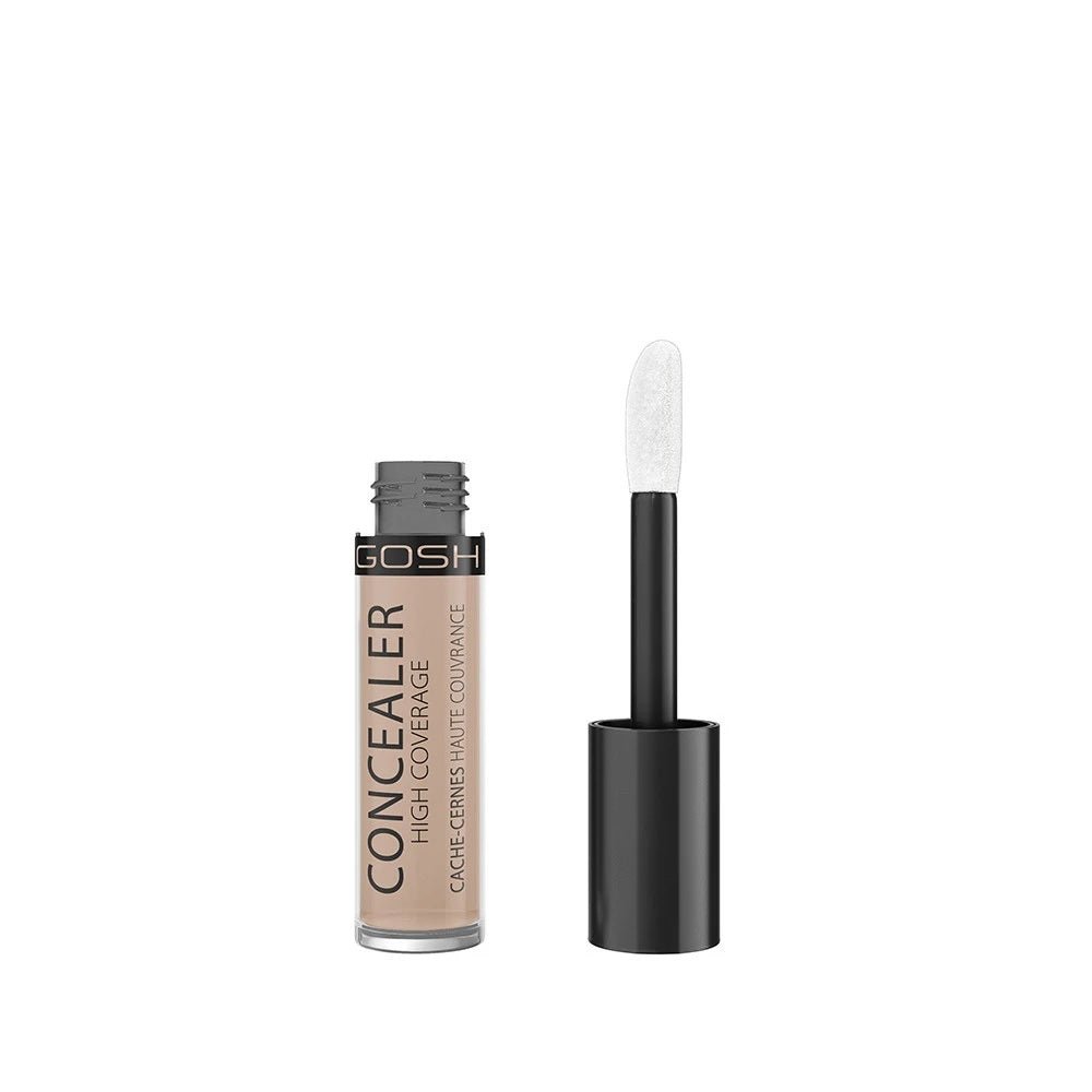 Gosh Concealer High Coverage 004 Natural 5,5ml - Makeup lagersalg