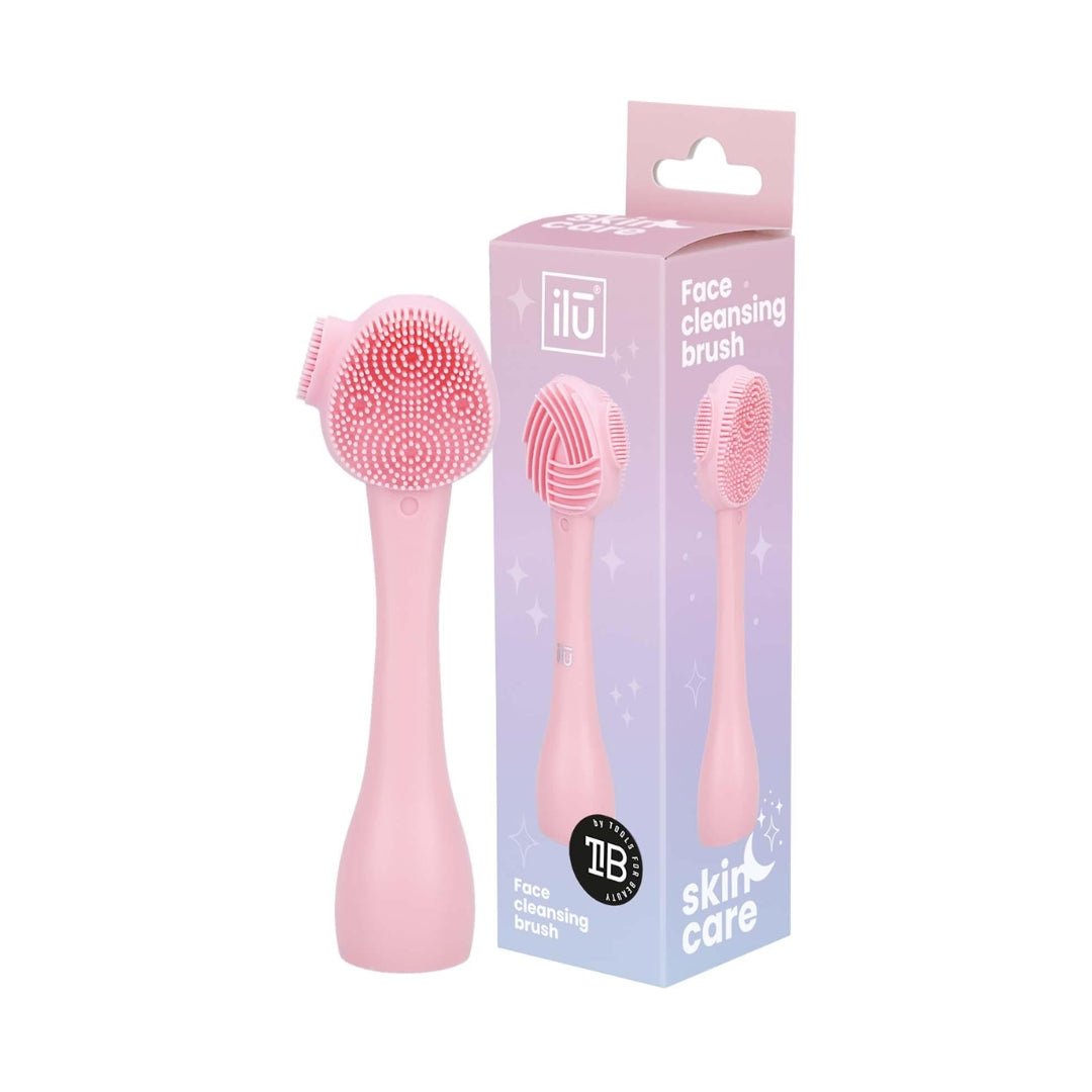 ILU Pink Facial Cleansing Brush - Makeup lagersalg