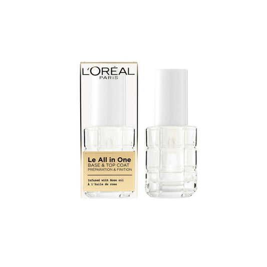 L'Oreal Paris Make Up À L'huile Manicure Base with Rose Oil Nail Polish All in One