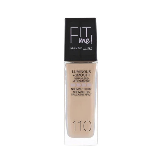 Maybelline Fit Me Luminous + Smooth Foundation 110 Porcelain 30ml - Makeup lagersalg