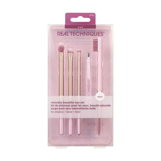 Real Techniques Naturally Beautiful Eye Brushes & Accessories Set