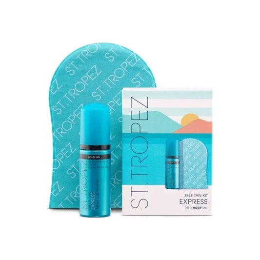 St. Tropez Express Self Tan Kit 50ml + Handske
