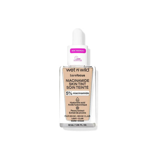 Wet N Wild Bare Focus Niacinamide 5% Skin Tint Fair Beige