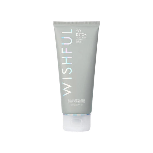 Wishful Yo Detox Charcoal Face & Body Enzyme Scrub 100 ml